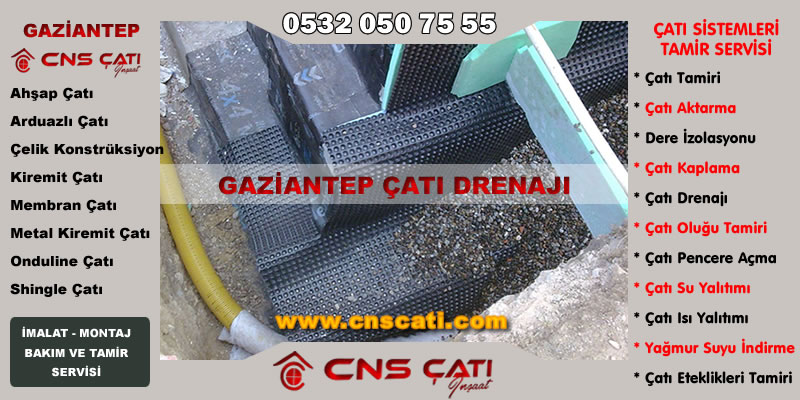 Gaziantep Çatı Drenajı