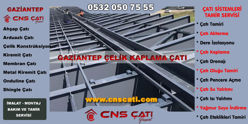 Çelik Konstrüksiyon Çatı Sisyemleri