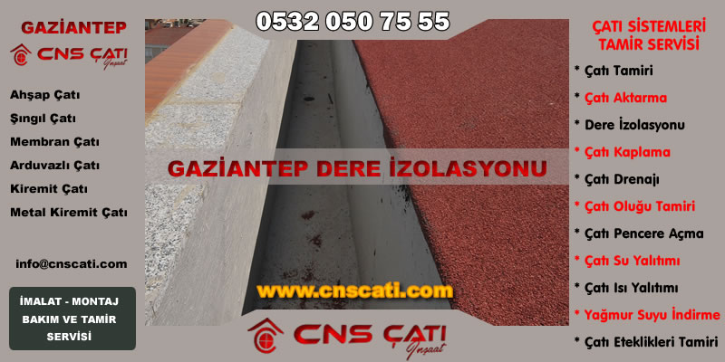 Dere İzolasyonu Çeşitleri