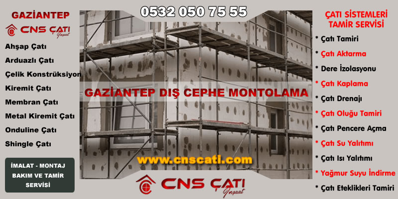 Dış Cephe Mantolama Hizmeti